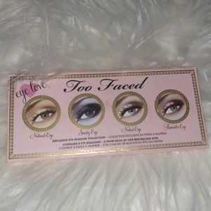 Too Faced eye love shadow & Bare minerals Lipgloss